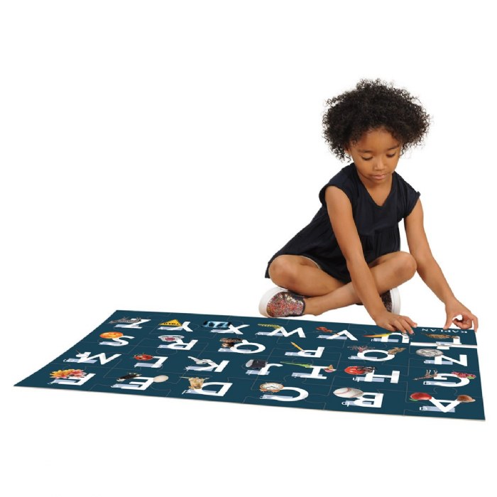 Alternate Image #1 of Alphabet Floor Puzzle - 24 Pieces