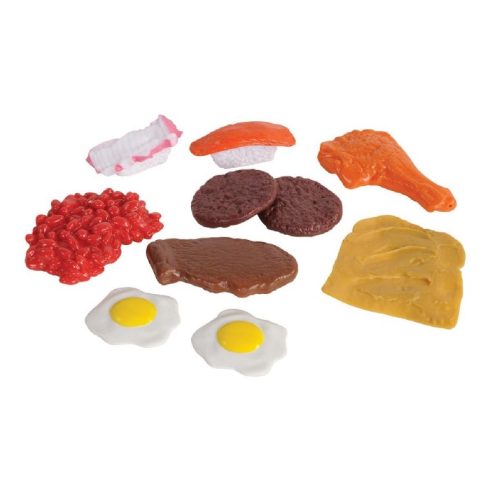 Alternate Image #1 of Healthy Eating Food Set - 48 Pieces