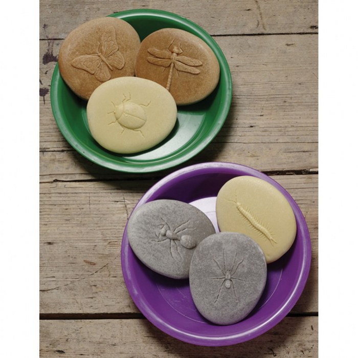 Alternate Image #1 of Play & Explore Bug Stones - 8 Pieces