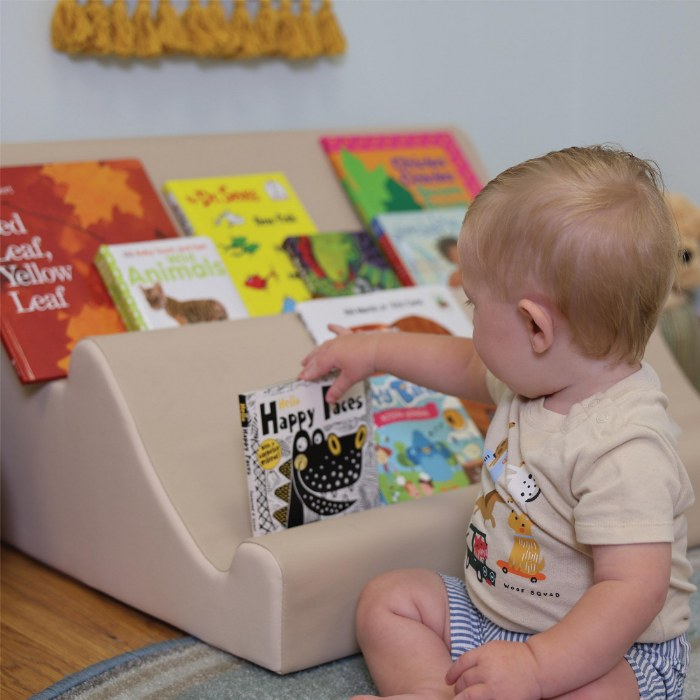 Alternate Image #1 of Soft and Cozy Book Display - Tan