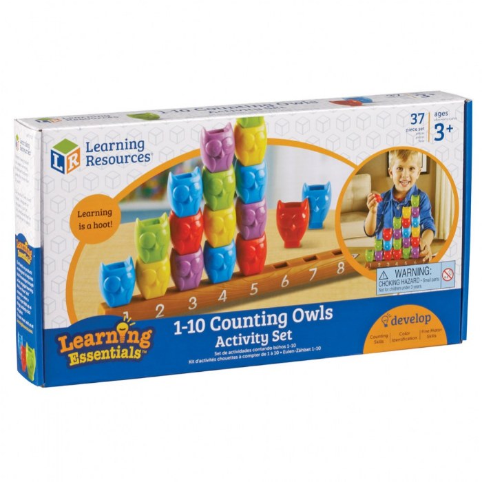 Alternate Image #1 of 1 - 10 Counting Owls Activity Set
