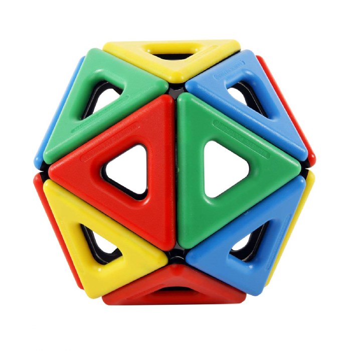 Alternate Image #1 of Magnetic Polydron Class Set - 96 Pieces