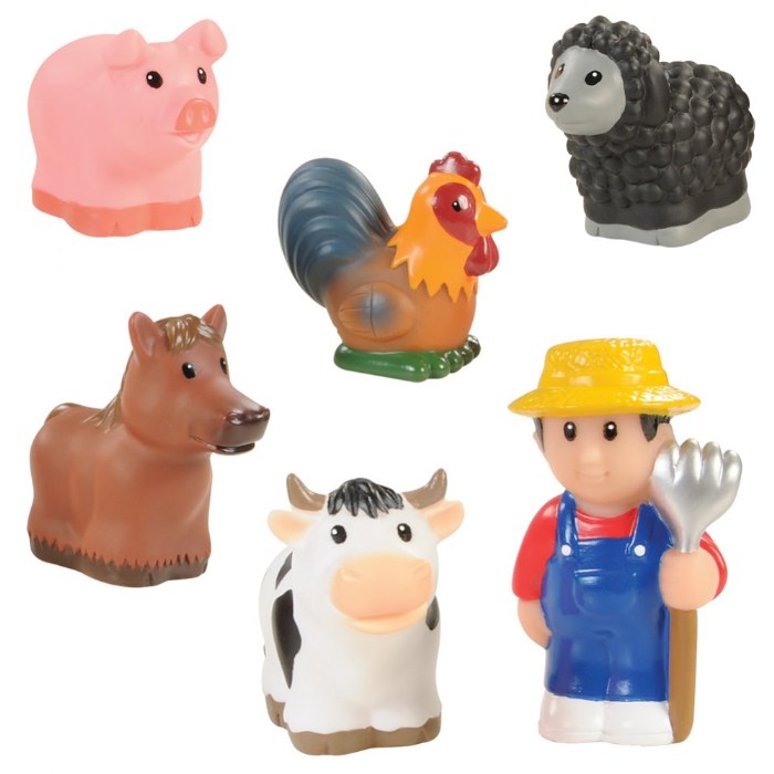 Primary Image of Old MacDonald's Farm Finger Puppets - Set of 6