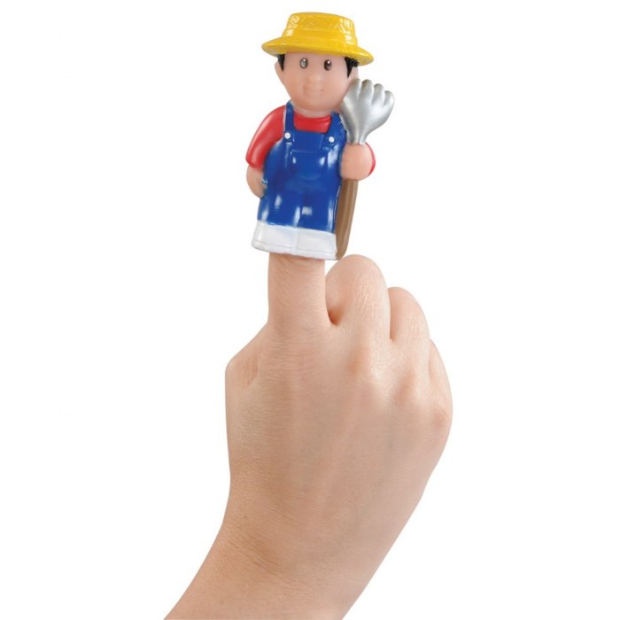 Alternate Image #1 of Old MacDonald Book and Finger Puppet Set