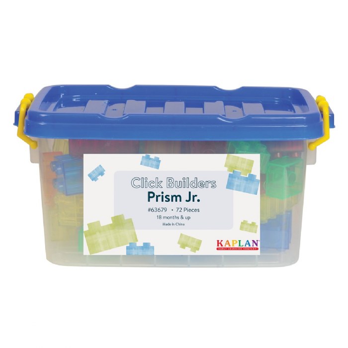 Alternate Image #1 of Click Builders Prism Jr. - 72 Pieces