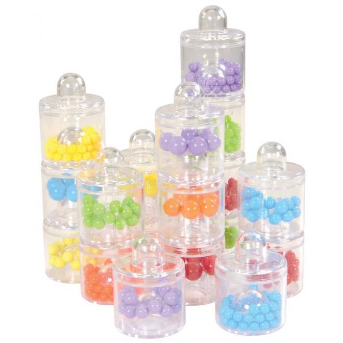 Alternate Image #1 of Sound and Sort Stackers - 18 Pieces