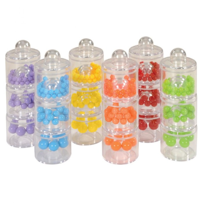 Alternate Image #1 of Sound and Sort Stackers - 18 Pieces