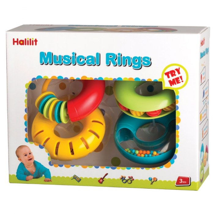 Alternate Image #1 of Musical Rings - Set of 4