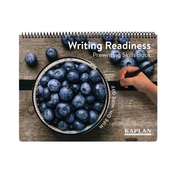 Primary Image of Writing Readiness Prewriting Skills Book - Dry-Erase
