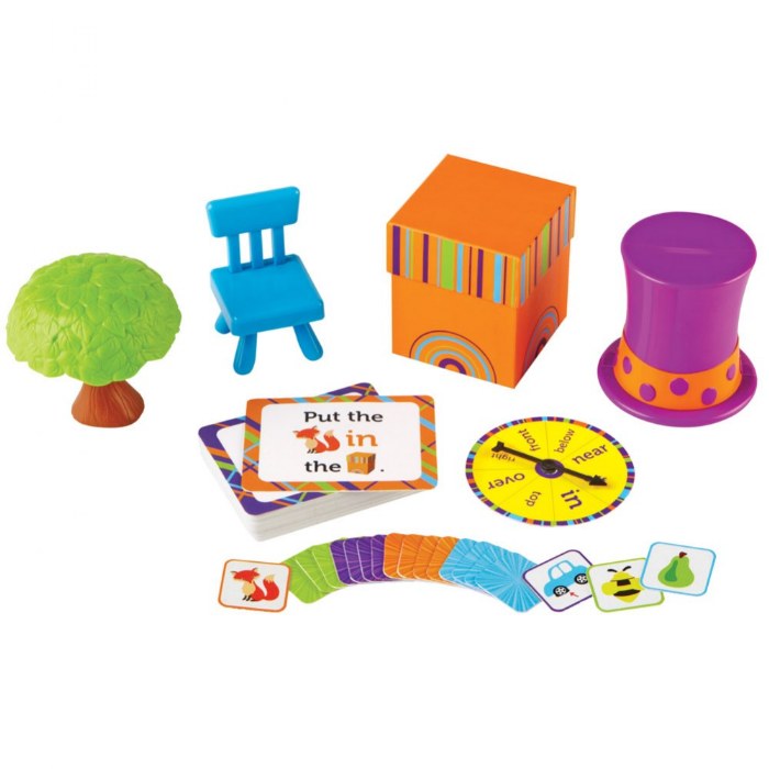 Primary Image of Fox in the Box Positional Words Activity Set