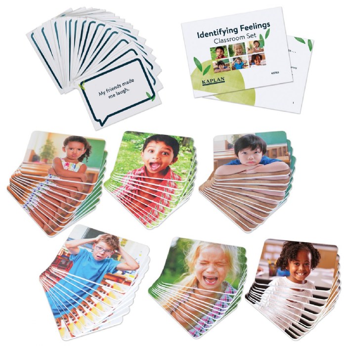 Primary Image of Identifying Feelings Classroom Set with Activities and Guide