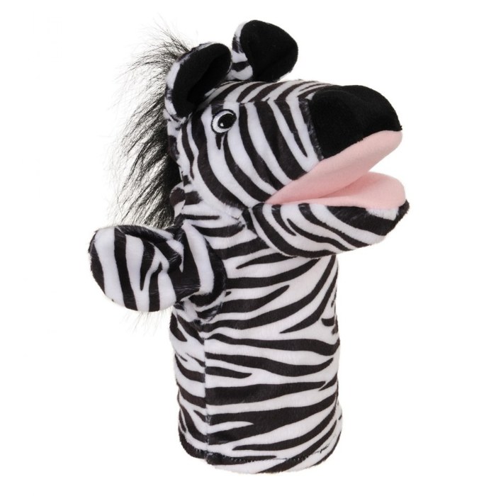 Alternate Image #1 of Safari Animal Puppets - Set of 6