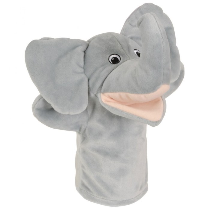 Alternate Image #1 of Safari Animal Puppets - Set of 6