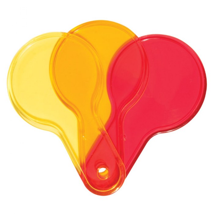 Alternate Image #1 of Color Paddles Set - Set of 18