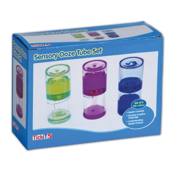 Alternate Image #1 of Ooze Tube Set - Assorted Colors - Set of 3