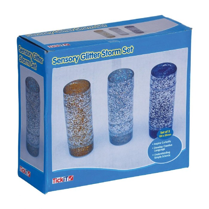Alternate Image #1 of Sensory Glitter and Sparkle Storm Set - Set of 3