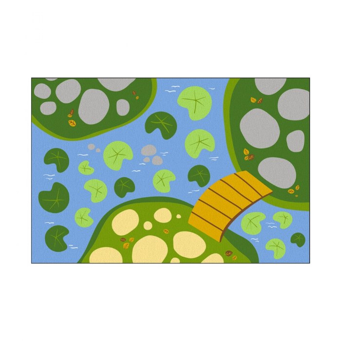 Primary Image of Lily Pad Carpet - 6' x 9' Rectangle