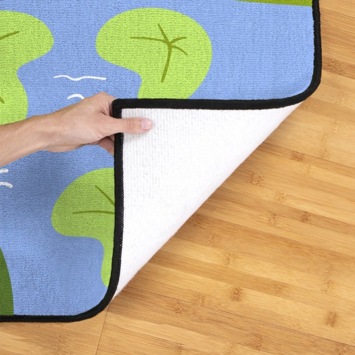 Alternate Image #1 of Lily Pad Carpet - 6' x 9' Rectangle