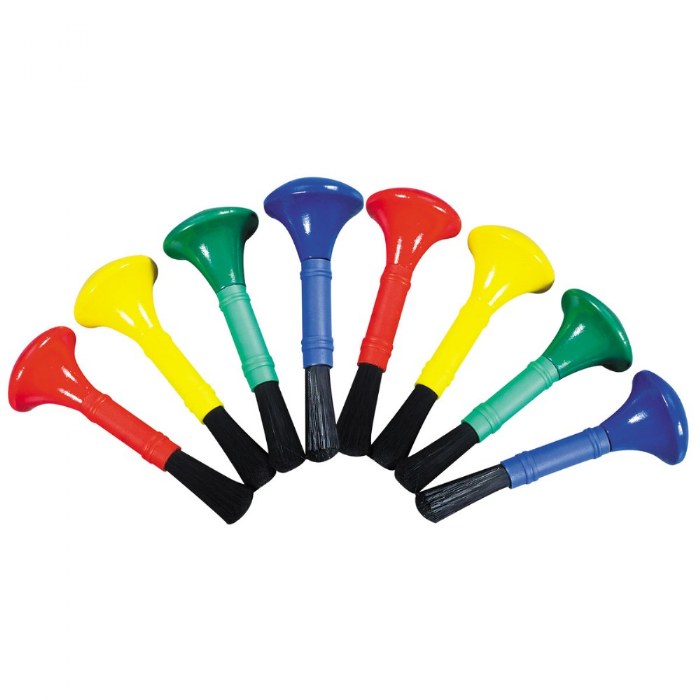 Primary Image of Sure-Grip Easy Grasp Paint Brushes - Set of 8