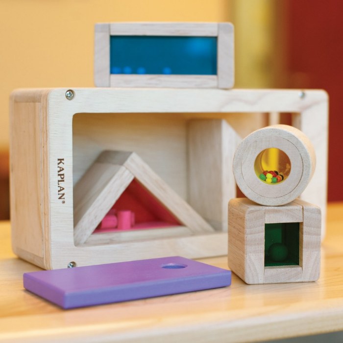 Alternate Image #1 of Rainbow Sound Blocks - 5 Pieces