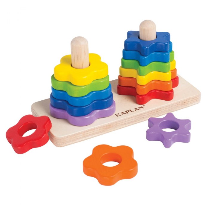Alternate Image #1 of Wooden Flower Twist Sorter