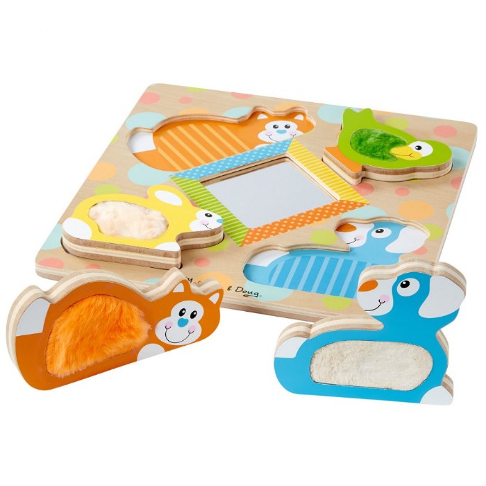 Alternate Image #1 of First Wooden Touch & Feel Puzzle