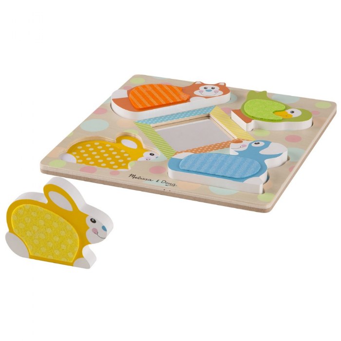 Alternate Image #1 of First Wooden Touch & Feel Puzzle