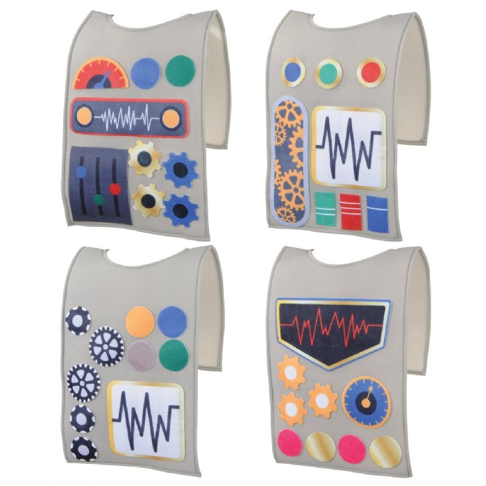 Alternate Image #1 of Robot Dress Up Set - Set of 4