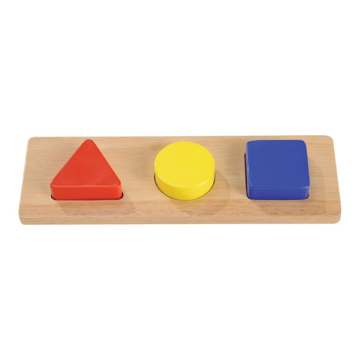 Primary Image of Basic Shapes and Colors Form Board