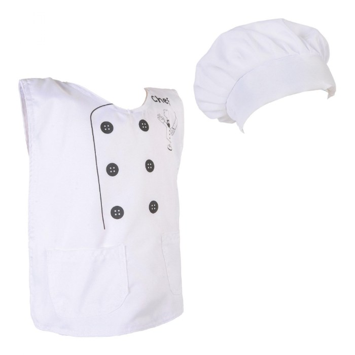 Alternate Image #1 of Toddler Chef Vest & Hat