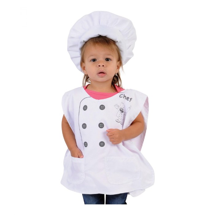 Alternate Image #1 of Toddler Chef Vest & Hat