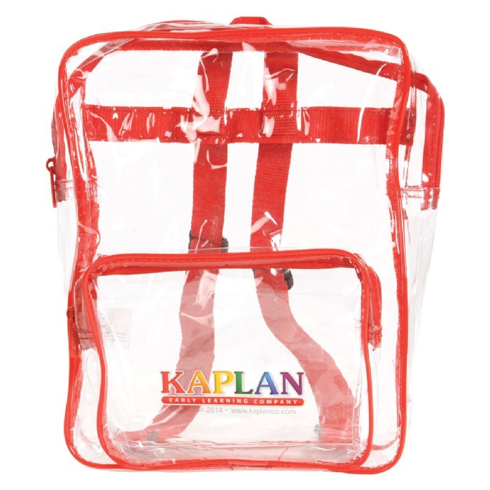 Primary Image of Small Clear Take Home Backpack