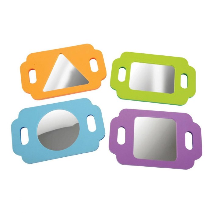 Primary Image of Easy Grasp Shape Mirrors - Set of 4