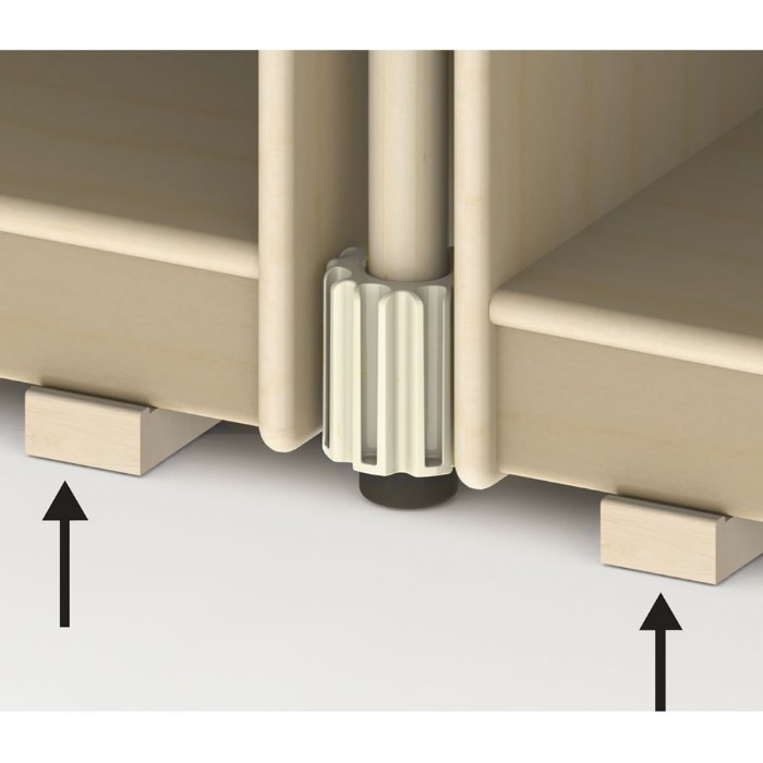 Alternate Image #1 of Create-A-Space&trade; Immobilizer Caster Blocks - Set of 4