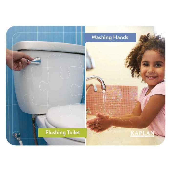 Alternate Image #1 of 12-Piece Life Skills and Good Practices Puzzles - Set of 6