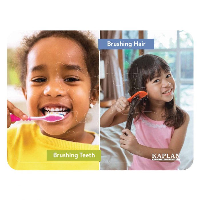 Alternate Image #1 of 12-Piece Life Skills and Good Practices Puzzles - Set of 6