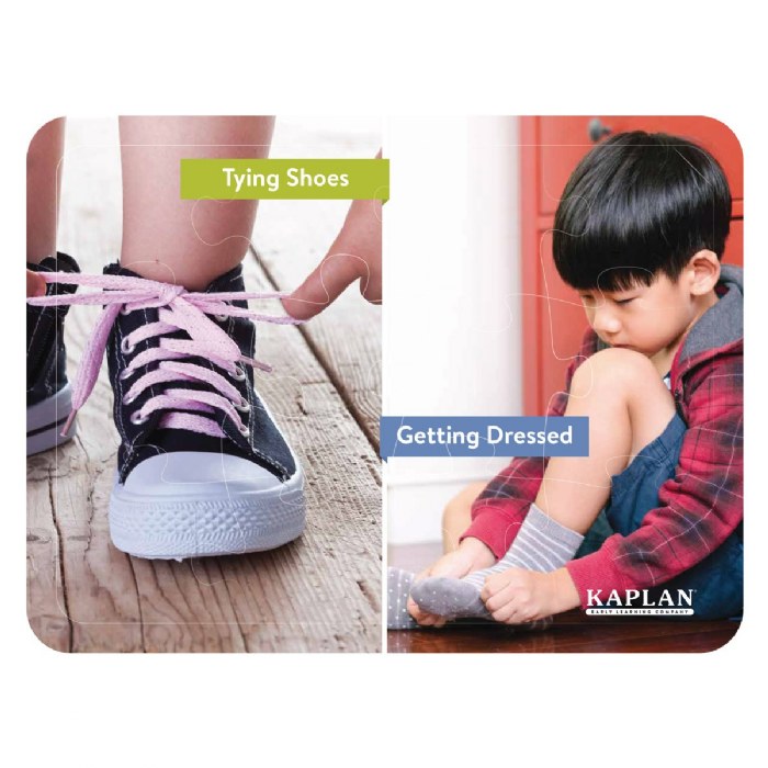 Alternate Image #1 of 12-Piece Life Skills and Good Practices Puzzles - Set of 6