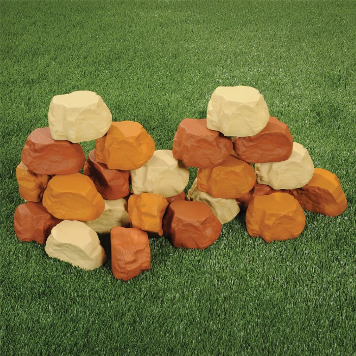 Alternate Image #1 of Foam Rock Wall Builders - 25 Pieces
