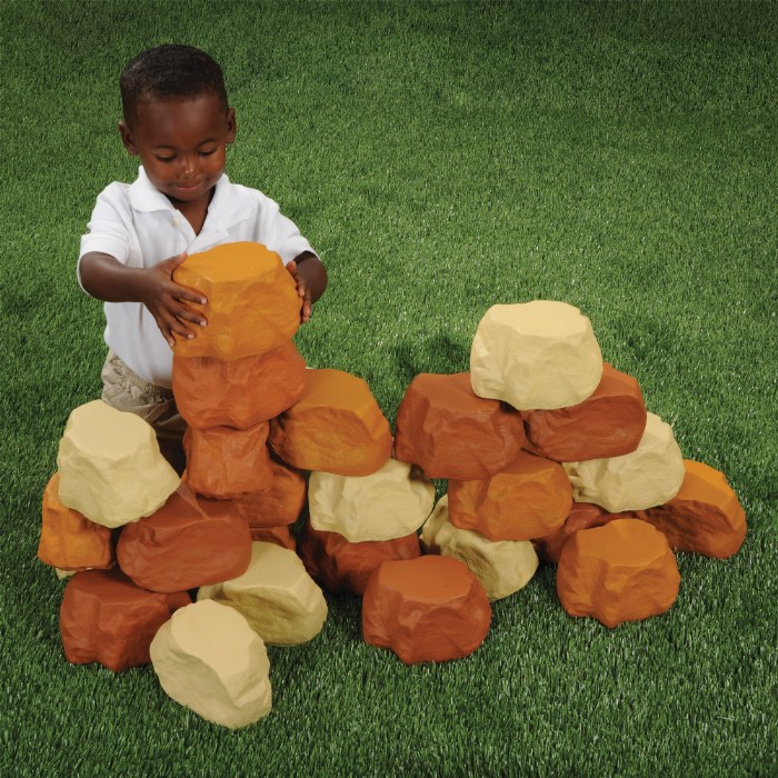 Alternate Image #1 of Foam Rock Wall Builders - 25 Pieces