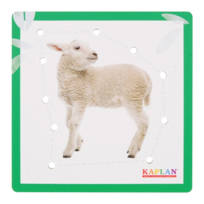 Alternate Image #1 of Farm Animal Lacing Boards