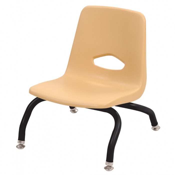 Primary Image of Stackable Chair With 7.5" Seat Height - Natural