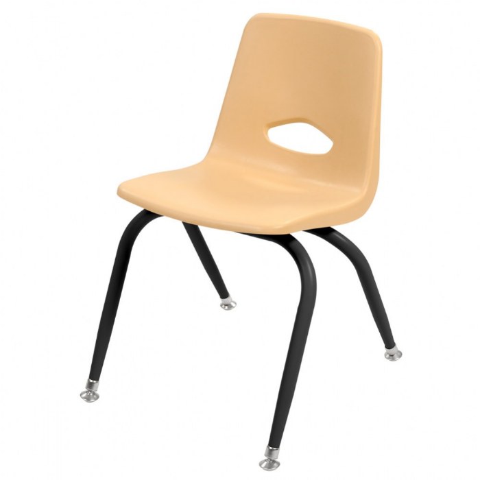 Primary Image of Stackable Chair With 13.5" Seat Height - Natural
