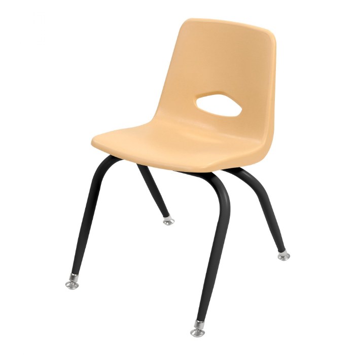 Primary Image of Stackable Chair With 13.5" Seat Height - Natural