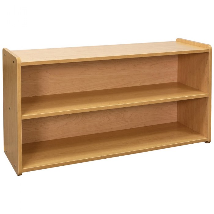 Primary Image of Toddler Open Storage Unit - Natural