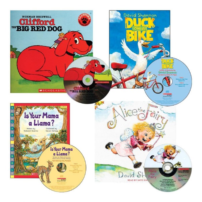 Primary Image of Read-Aloud Books and CDs - Set of 4