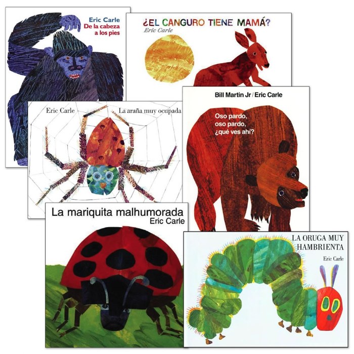 Alternate Image #1 of Eric Carle Books - English or Spanish - Set of 6