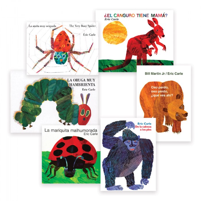 Primary Image of Eric Carle Books - English or Spanish - Set of 6