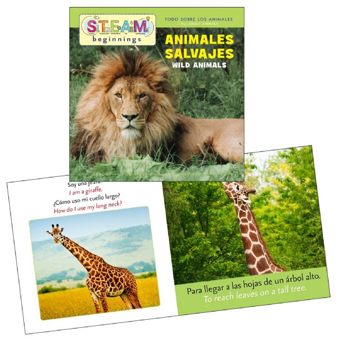 Alternate Image #1 of All About Animals Bilingual Board Books - Set of 4