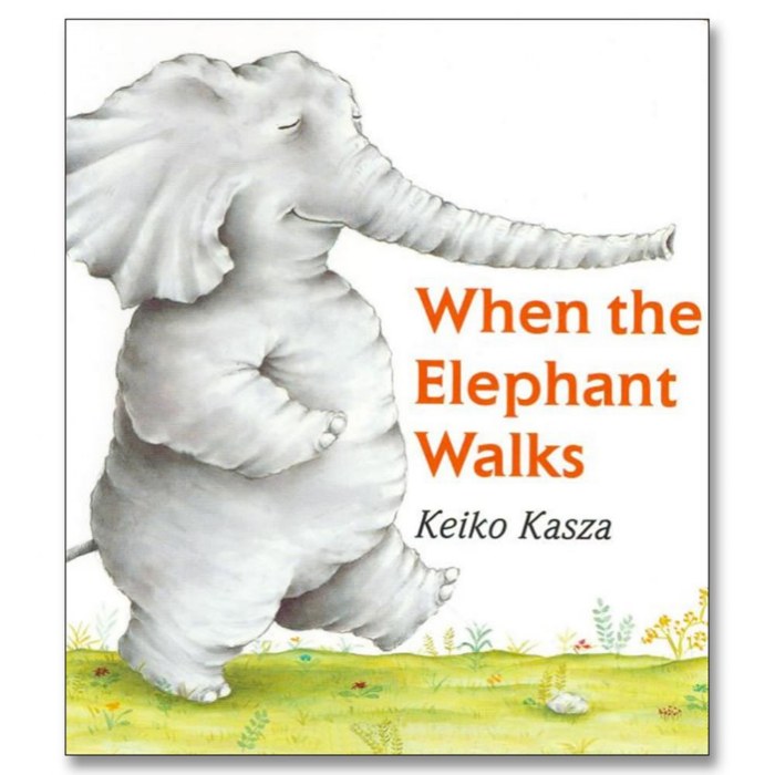 Primary Image of When the Elephant Walks - Board Book