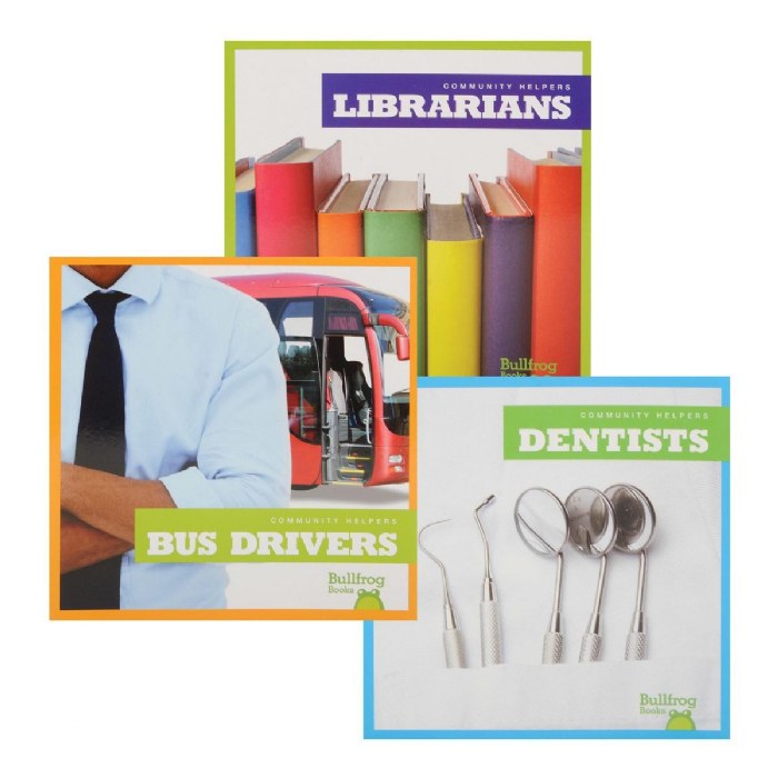 Alternate Image #1 of Let's Learn About Community Helpers Career Exploration Books - Set of 9